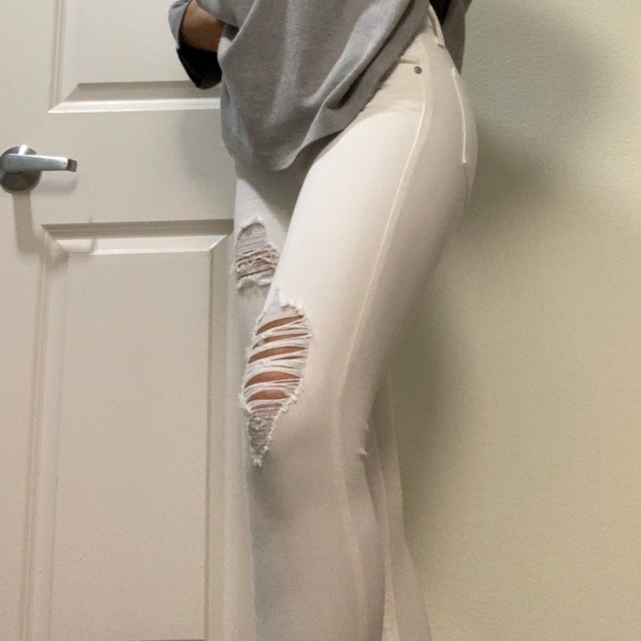 Just Black- White Skinny Jeans - Picture 3 of 6